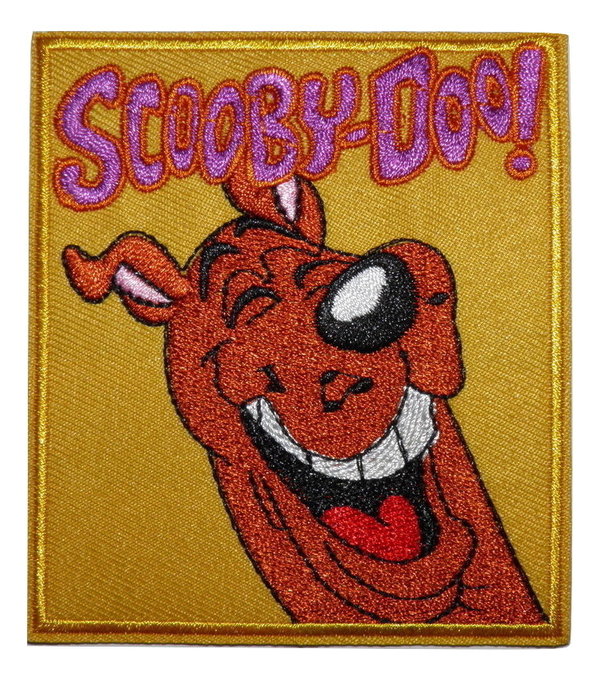 Écusson brodé thermocollant Rectangulaire Scooby-Doo!