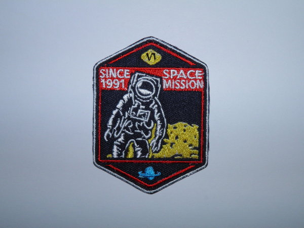 Écusson brodé thermocollant ESPACE Astronaute 1991