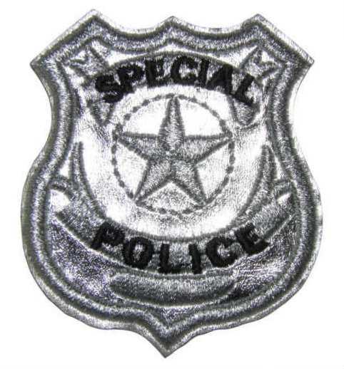 Écusson brodé thermocollant Badge SPECIAL POLICE